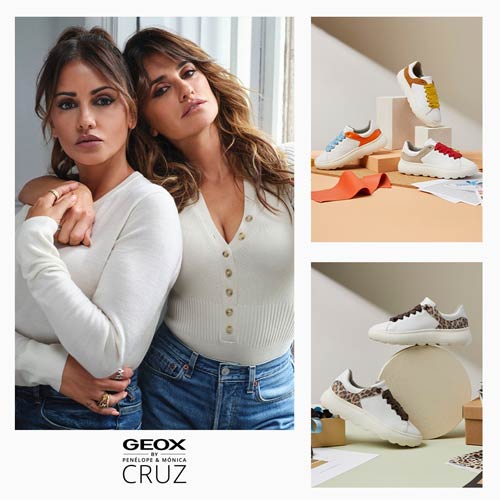 Discover Geox shoes new arrivals for women - Penélope & Mónica Cruz Collection